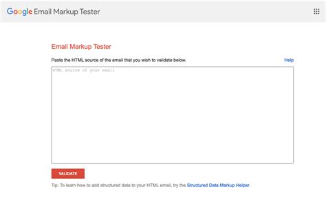 google markup test|Email Markup Tester .